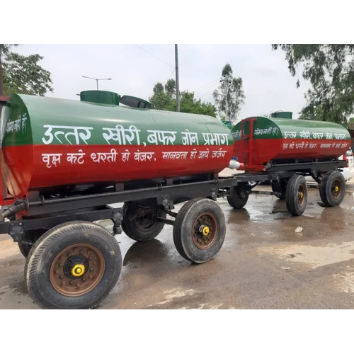 Mild Steel Tractor Mounted Water Tanker