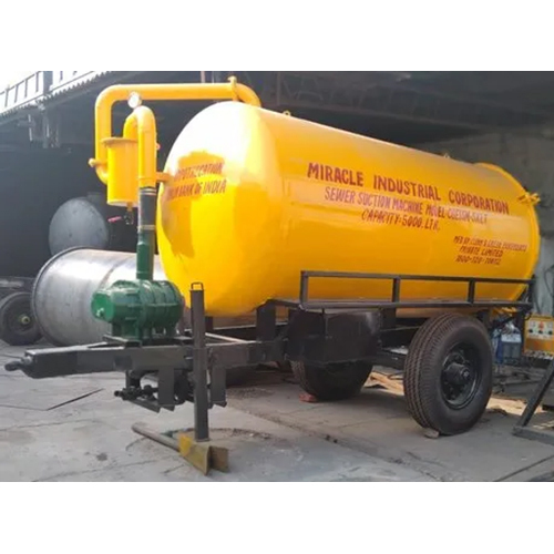 5000 Ltr Sewer Suction Machine