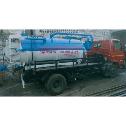 Sewer Suction Cum Jetting Machine