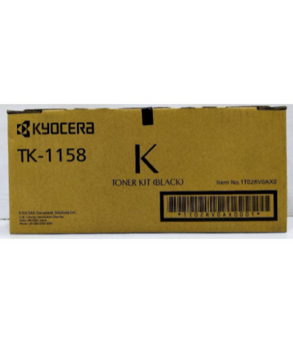 Kyocera TK-1158 Black Toner Cartridge  For Printer