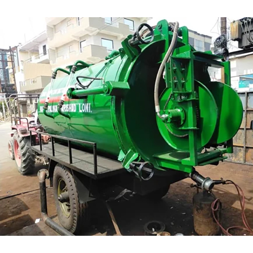 Trailer Chassis Mounted Sewer Suction Machine