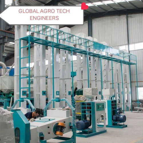 Semi-Automatic Rice Polisher Mill Machinery