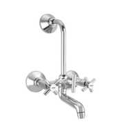 Brass Wall Mixer With Bend