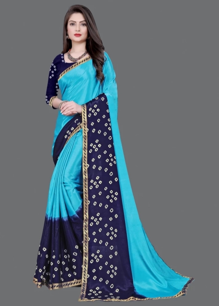 multi color saree