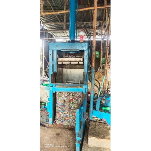 Blue Hydraulic Baling Press Machine