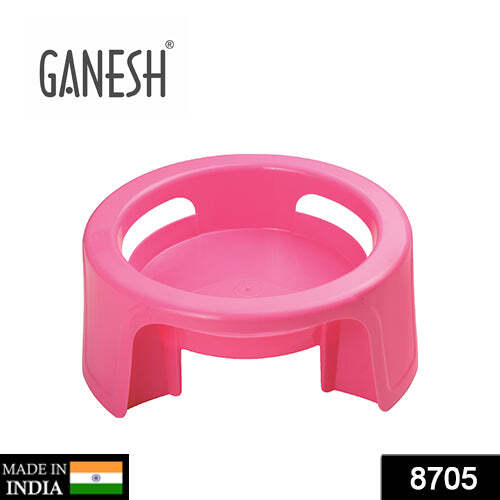 Mix Color Ganesh  Unbreakable Plastic Matka Stand