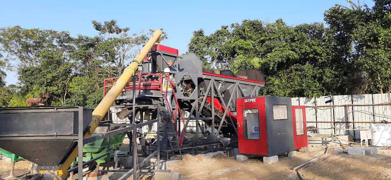 Jaypee Mobile Concrete Batching Plant