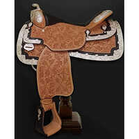 Handcrafted Premium Leather Western Saddle Application: Horse Riding