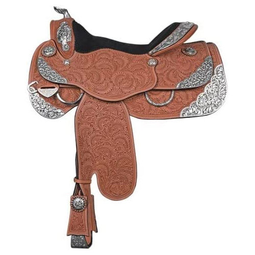 Leather Comfortable Ranch Roping Saddle Application: Horse Riding