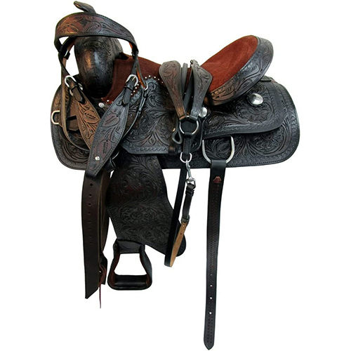 Western Saddle Genuine Leather Saddle