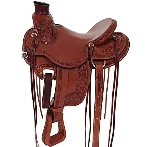 Wade Tree Leather Western Saddle