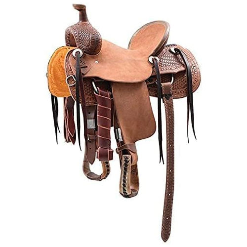 Long Rides Leather Western Saddle