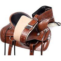 Comfy Round Skirt Pleasure Trail Endurance Riding Western Horse Saddle