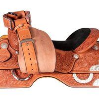 Handcrafted Leather Western Saddle