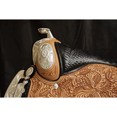 Handcrafted Premium Leather Western Saddle