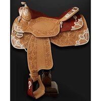 Designer Handcrafted Leather Saddle