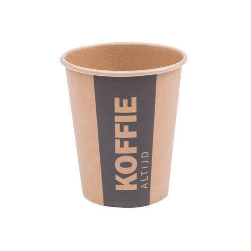 Brown 100 Ml Disposable Paper Cup