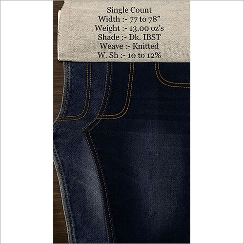 Single Count Denim Fabric Jeans