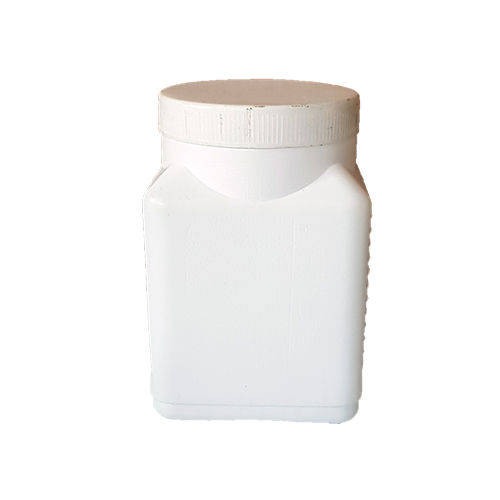 White 350 Ml Rib Container Front