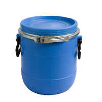 10 Ltr Open Mouth Drum - Color: Blue