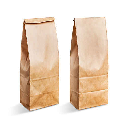 Brown Kraft Grocery Paper Bag