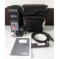 Controls Ultrasonic Pulse Velocity Tester - Abs Plastic, 20x10x5 Cm, 2 Kg | Digital Display, Multiple Transducers, Â±1% Accuracy, Battery Operated