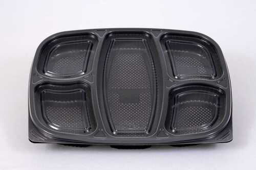 5 Partion Tray With Lid New Shape