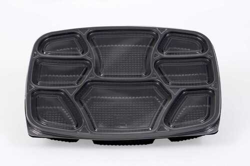 8 PARTION TRAY WITH LID NEW SHAPE