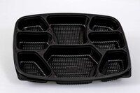 8 PARTION TRAY WITH LID NEW SHAPE