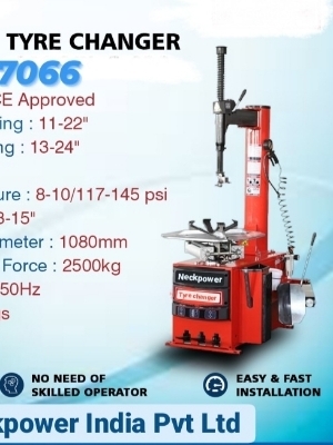 Tyre Changer Machine - Color: Red And Blue