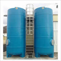 Frp Lining Of Ms Vessel - Mild Steel, Blue Color | Industrial Application For Enhanced Durability And Chemical Resistance