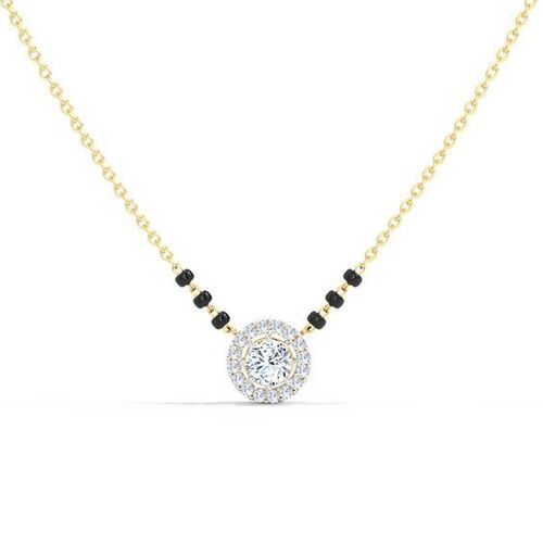 Diamond Mangalsutra10 - Diamond Carat Weight: 0.60 Carat