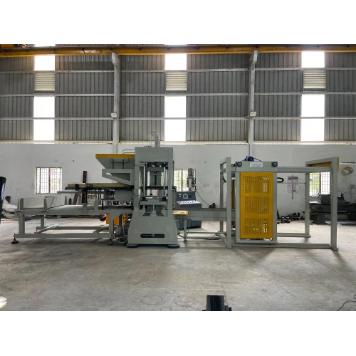 Fully Automatic Concrete Solid Block Machine