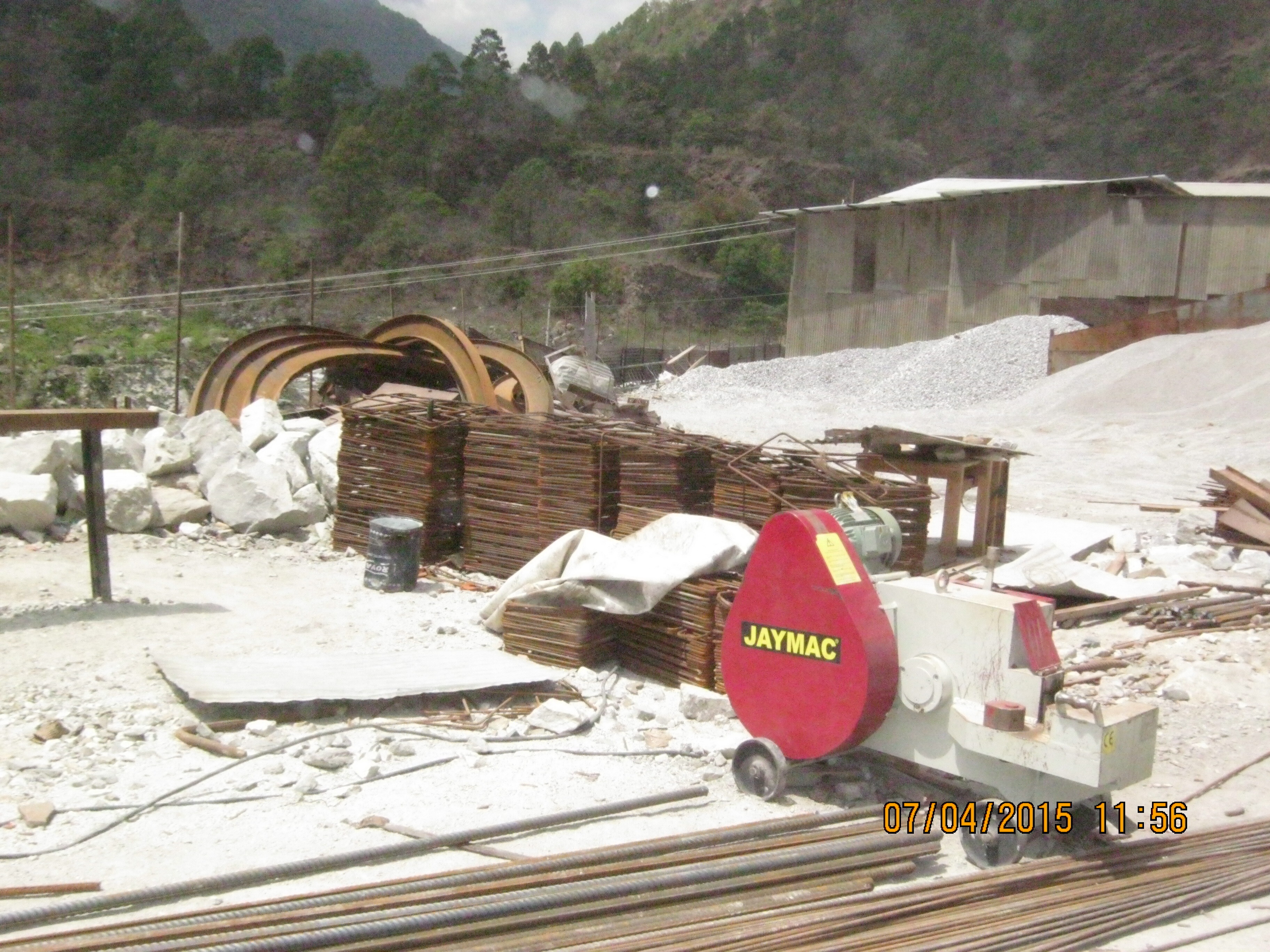 Jaymac TMT Bar Cutting Machine
