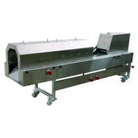 Industrial Chapati Making Machine - Stainless Steel, 7.6x1.9x3.1 Ft | 850-1700 Chapatis/hr, 25-45 Gms, 1-2.5 Mm Thickness, Lpg Consumption 2-4 Kg/hr