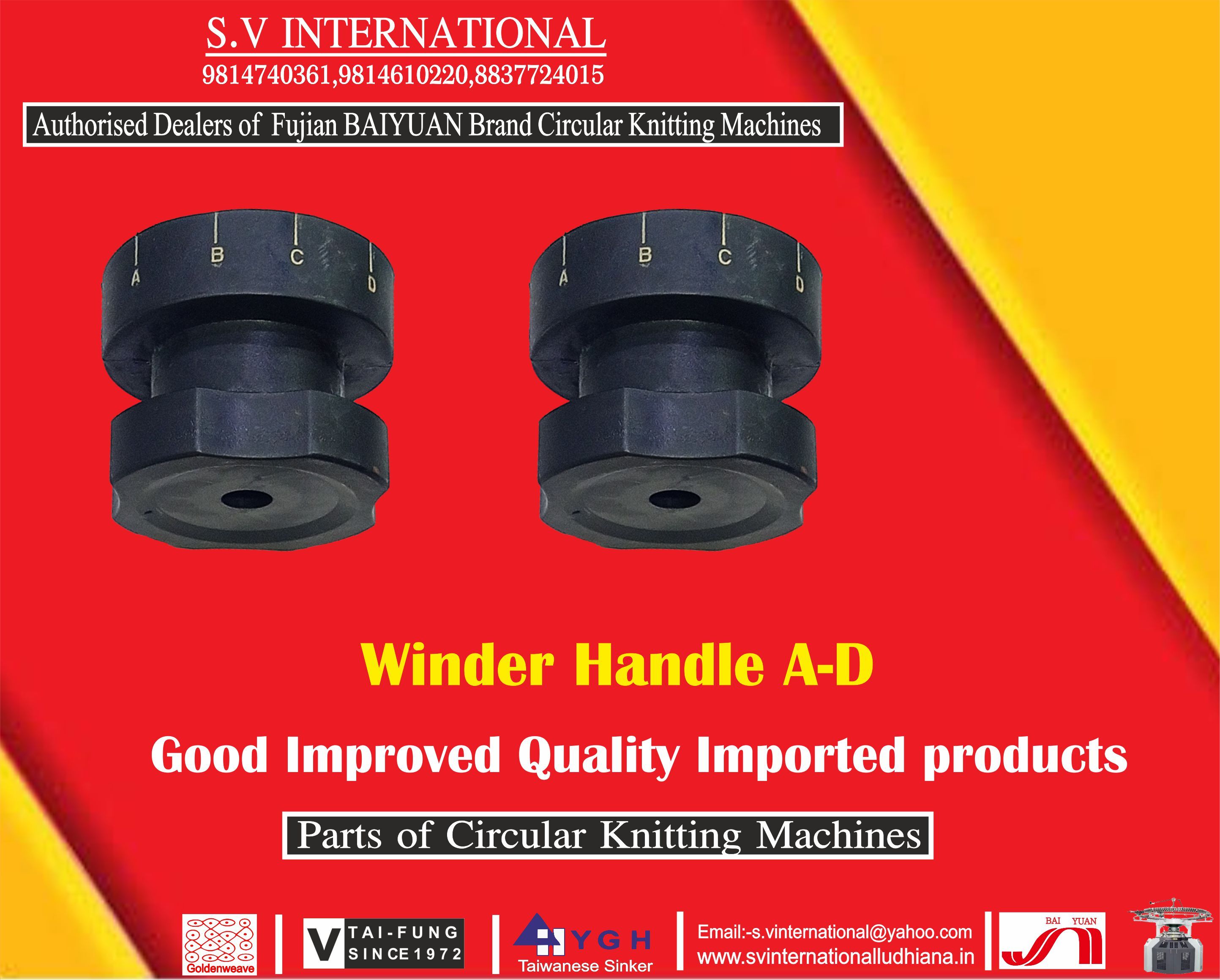Winder Handle A-D