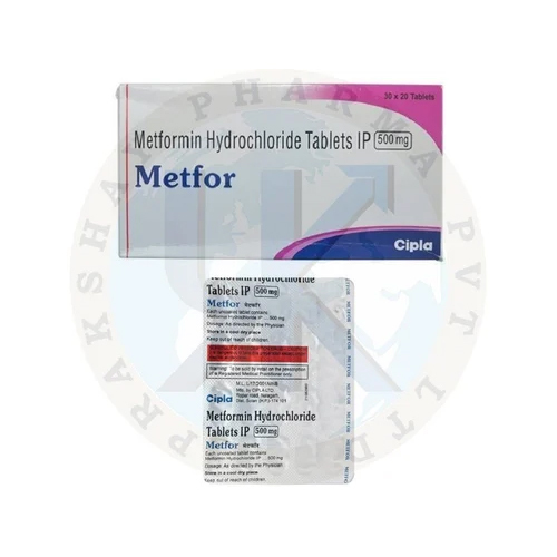 500 mg Metformin Hydrochloride Tablets IP