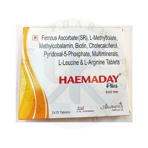 Ferrous Ascorbate Methylfolate Methylcobalamin Biotin Tablets
