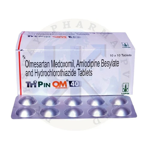 Olmesartan Medoxomil Amlodipine Besylate And Hydrochlorothiazide Tablets