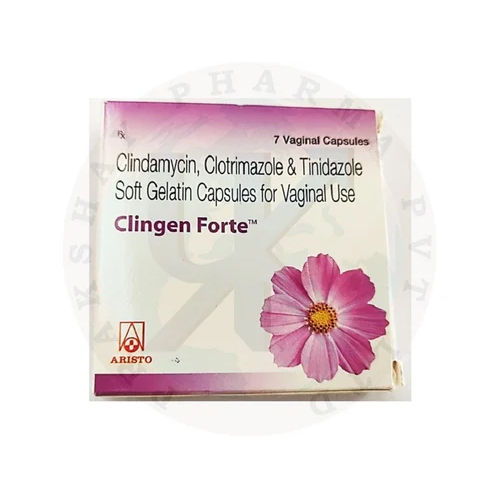 Clindamycin Clotrimazole And Tinidazole Soft Gelatin Capsules Organic Medicine