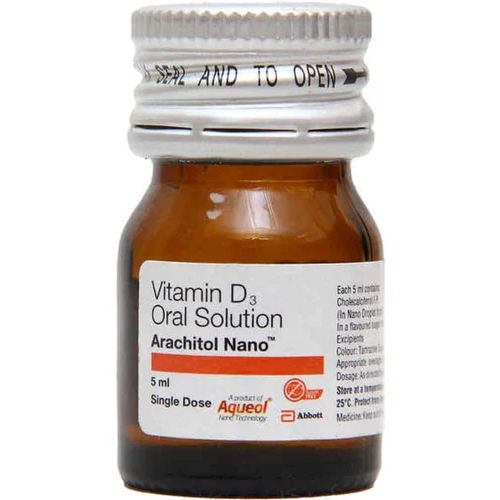 5Ml Sugar Free Vitamin D3 Oral Solution Organic Medicine