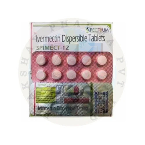 12Mg Ivermectin Dispersible Tablets Organic Medicine