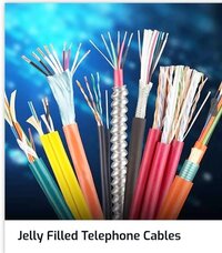 Jelly Filled Telephone Cable - 0.75 Sq.mm 6 Core X Flexible Copper Cable | Pvc Insulation, Multicolour, Rated Voltage 1100v, Length 305 Meters
