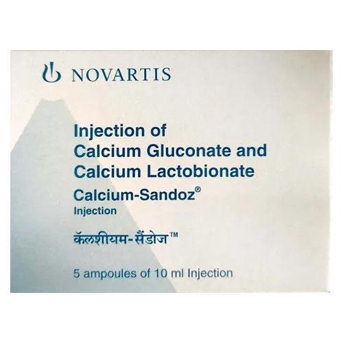 Calcium Gluconate And Calcium Lactobionate Injection