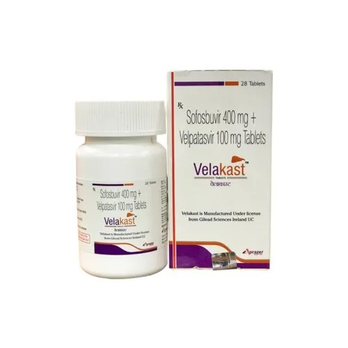Sofosbuvir 40mg And Velpatasvir 100mg Tablets