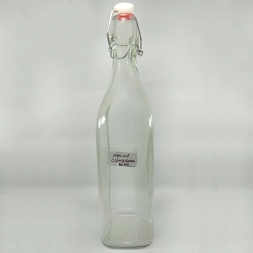 1000 ml Clip Glass Bottle