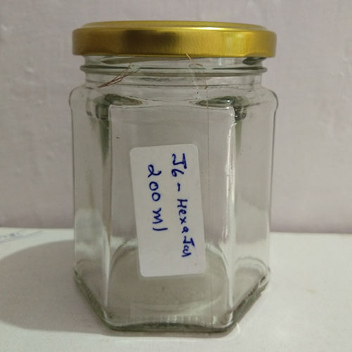200 ml Hexagonal Jar