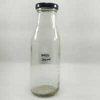300 Ml Milk Glass Bottle - Color: Transparent
