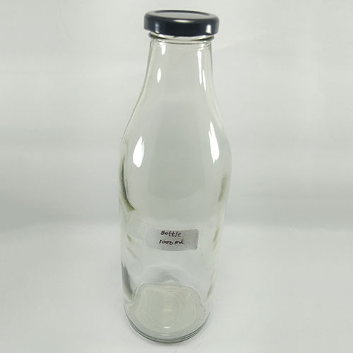 1000 ml Milk Glass Bottle