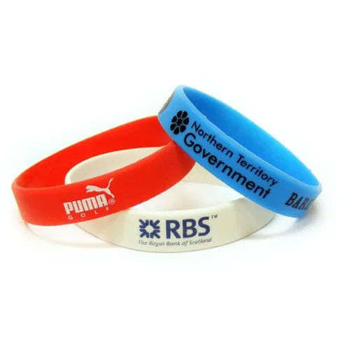 Plain Silicone Wristband at Rs 6/piece, Silicone Wristbands in New Delhi